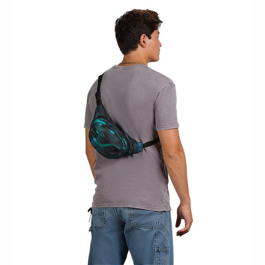 JanSport Fifth Avenue Bel Çantası Koyu Yeşil | TR_JS538C