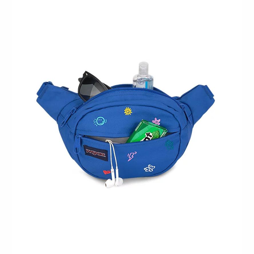 JanSport Fifth Avenue Bel Çantası Mavi | TR_JS399