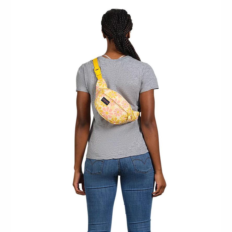 JanSport Fifth Avenue Bel Çantası Sarı | TR_JS581