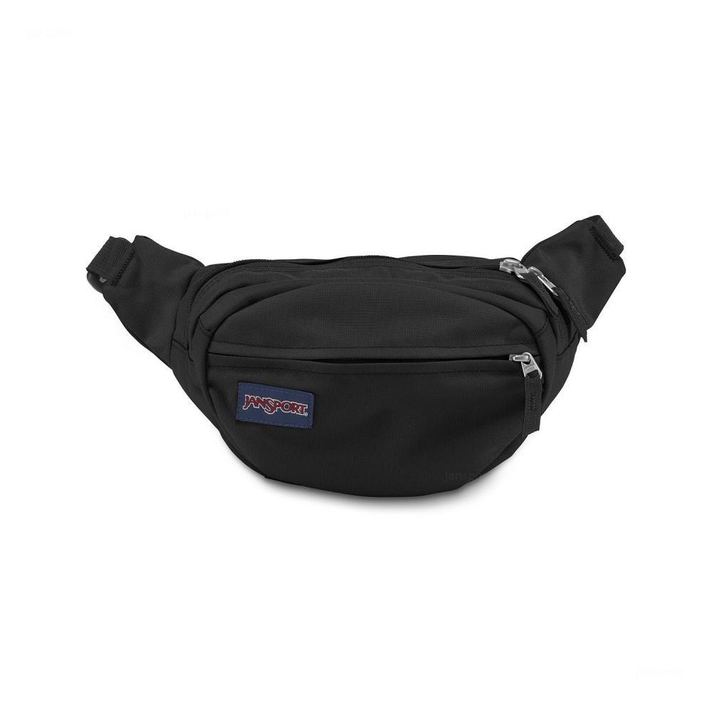 JanSport Fifth Avenue Bel Çantası Siyah | TR_JS025