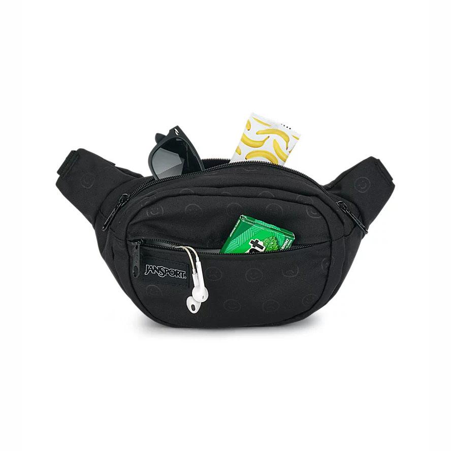 JanSport Fifth Avenue Bel Çantası Siyah | TR_JS418