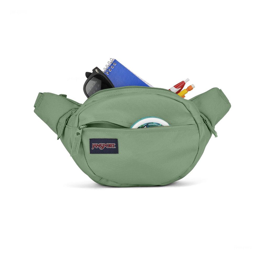 JanSport Fifth Avenue Bel Çantası Yeşil | TR_JS131