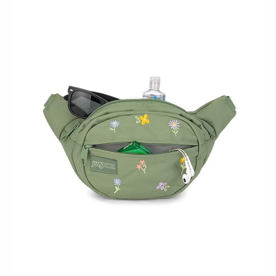 JanSport Fifth Avenue Bel Çantası Yeşil | TR_JS275