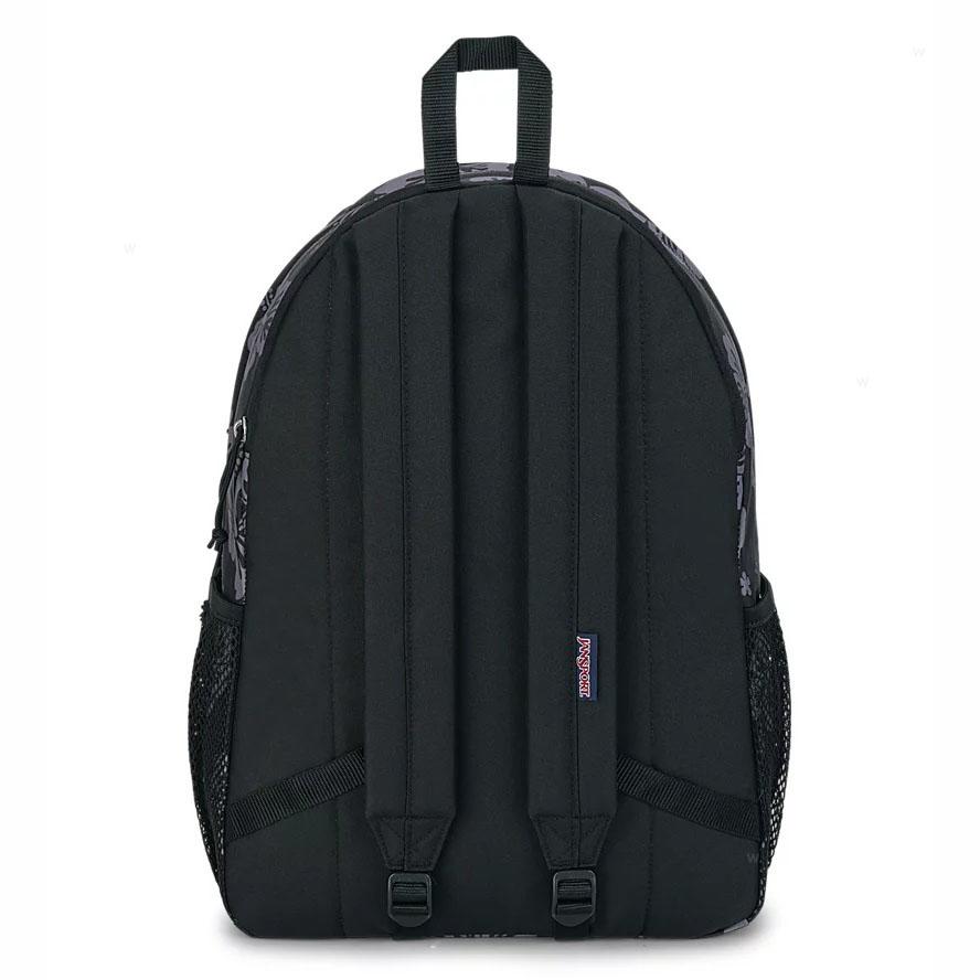 JanSport GRANBY Okul Çantası Siyah Gri | TR_JS095