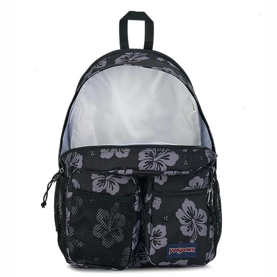 JanSport GRANBY Okul Çantası Siyah Gri | TR_JS095