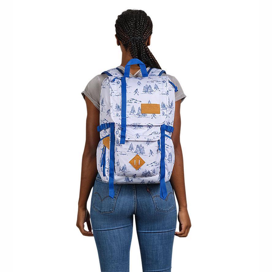 JanSport Hatchet Iş Sırt Çantası Beyaz Mavi | TR_JS365