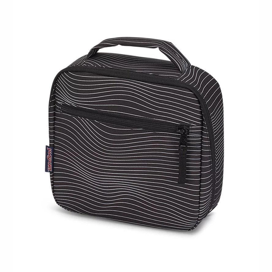 JanSport LUNCH BREAK Beslenme Çantası Siyah Beyaz | TR_JS125