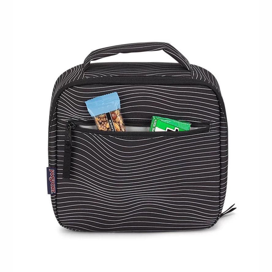 JanSport LUNCH BREAK Beslenme Çantası Siyah Beyaz | TR_JS125