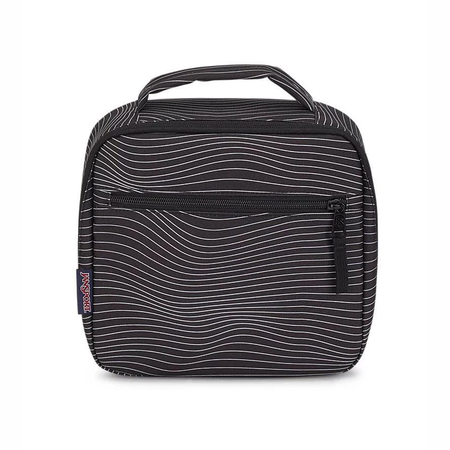 JanSport LUNCH BREAK Beslenme Çantası Siyah Beyaz | TR_JS125