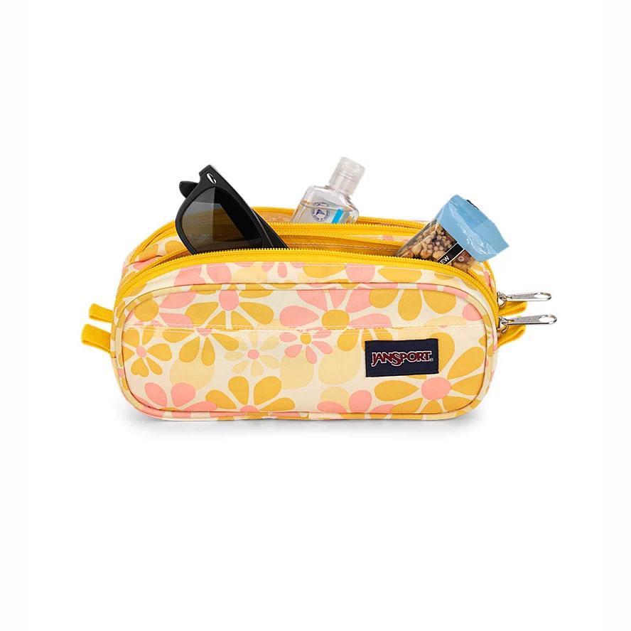 JanSport Large Accessory Pouch Kalem Kutusu Sarı | TR_JS196