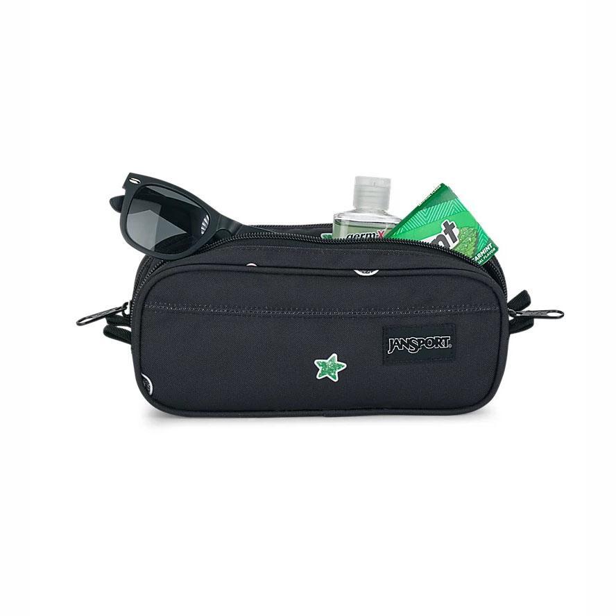 JanSport Large Accessory Pouch Kalem Kutusu Siyah | TR_JS309