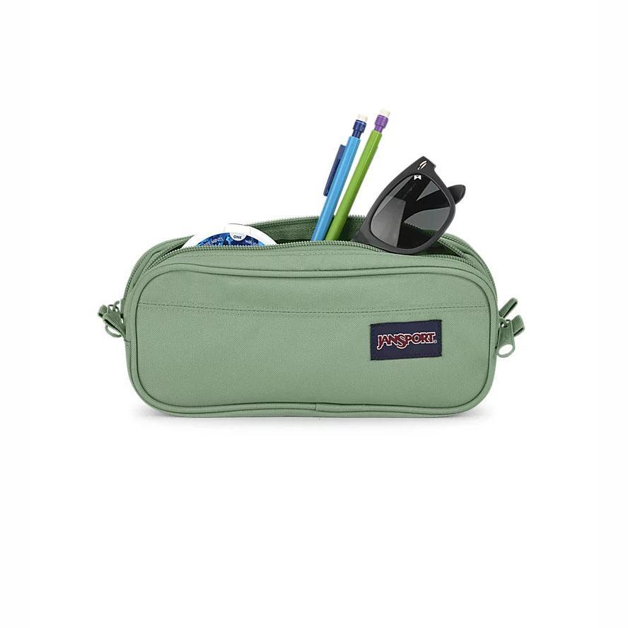 JanSport Large Accessory Pouch Kalem Kutusu Yeşil | TR_JS464