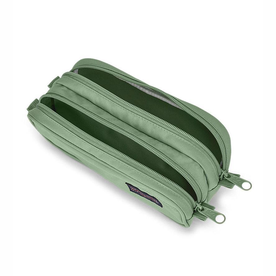 JanSport Large Accessory Pouch Kalem Kutusu Yeşil | TR_JS464