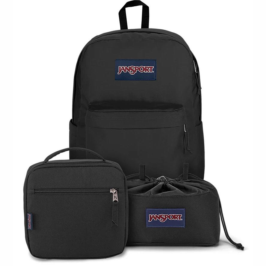 JanSport MIDNIGHT BUNDLE Okul Çantası Siyah | TR_JS273