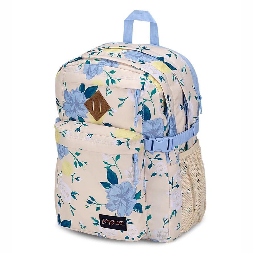 JanSport Main Campus Laptop Sırt Çantası Mavi Sarı | TR_JS499