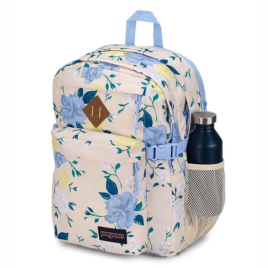 JanSport Main Campus Laptop Sırt Çantası Mavi Sarı | TR_JS499