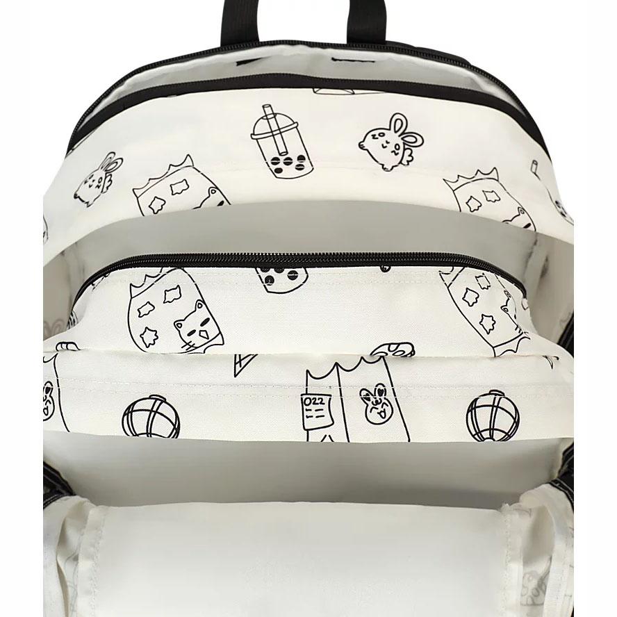 JanSport Main Campus Okul Çantası Beyaz | TR_JS538B