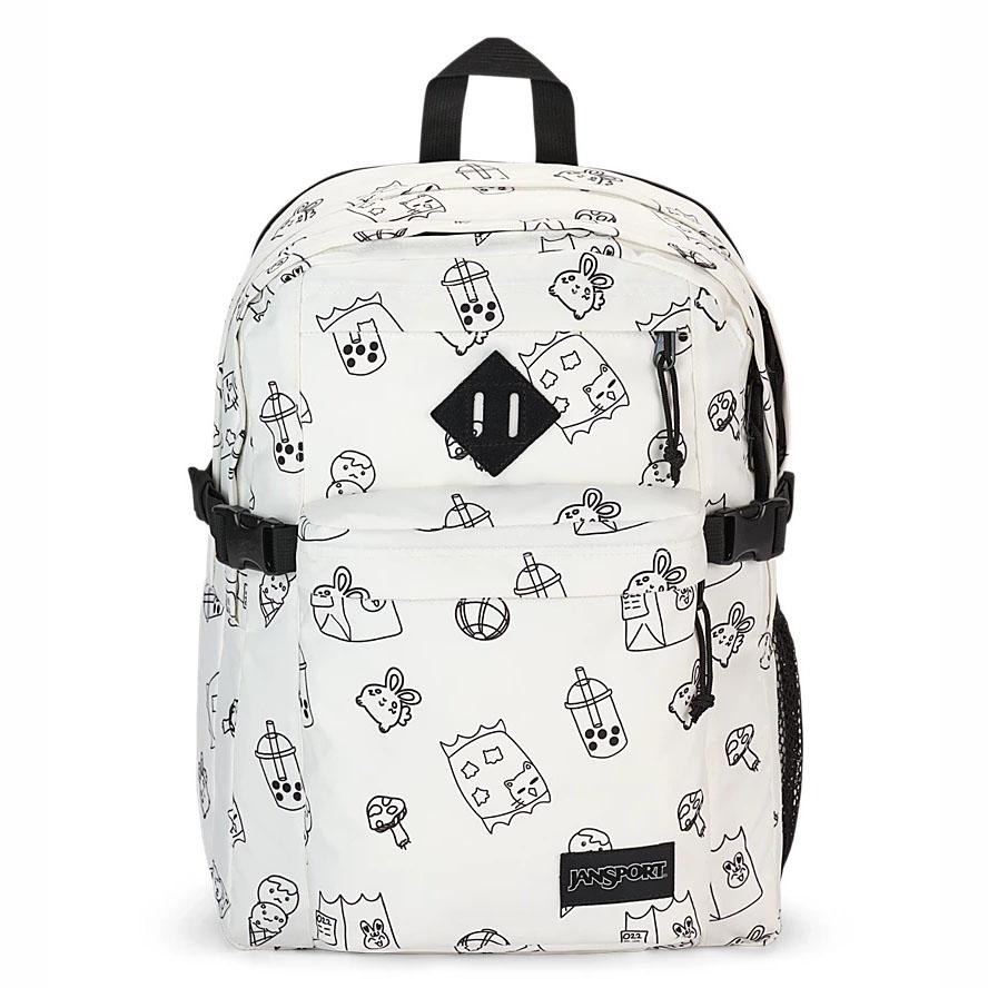 JanSport Main Campus Okul Çantası Beyaz | TR_JS538B