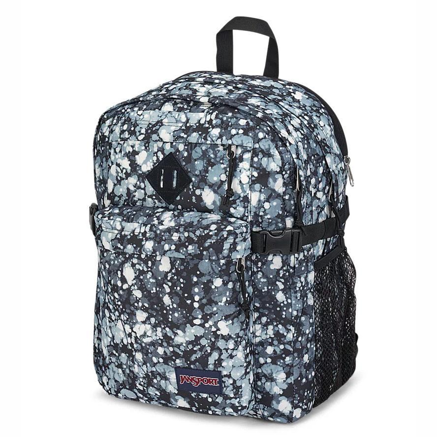 JanSport Main Campus Okul Çantası Mavi Siyah | TR_JS404