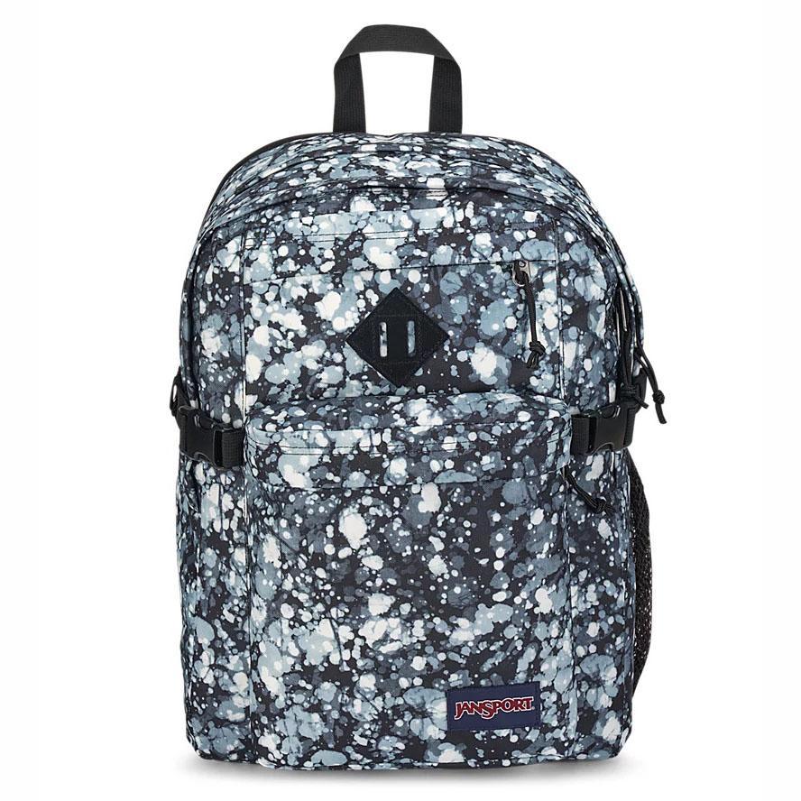 JanSport Main Campus Okul Çantası Mavi Siyah | TR_JS404