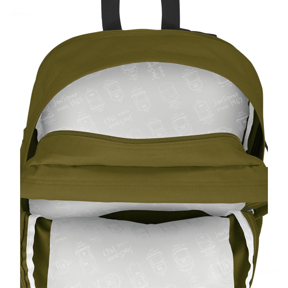 JanSport Main Campus Okul Çantası Zeytin Yeşili | TR_JS577