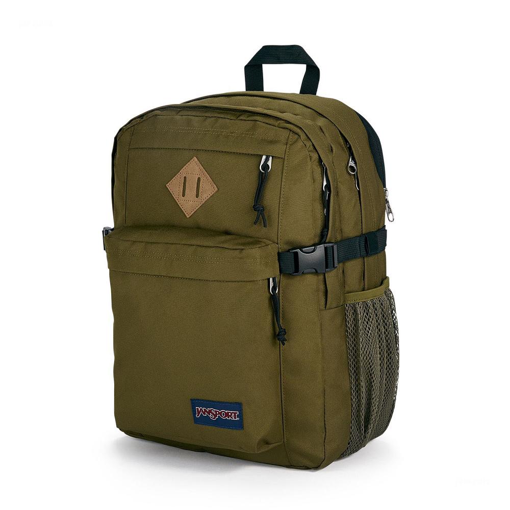 JanSport Main Campus Okul Çantası Zeytin Yeşili | TR_JS577