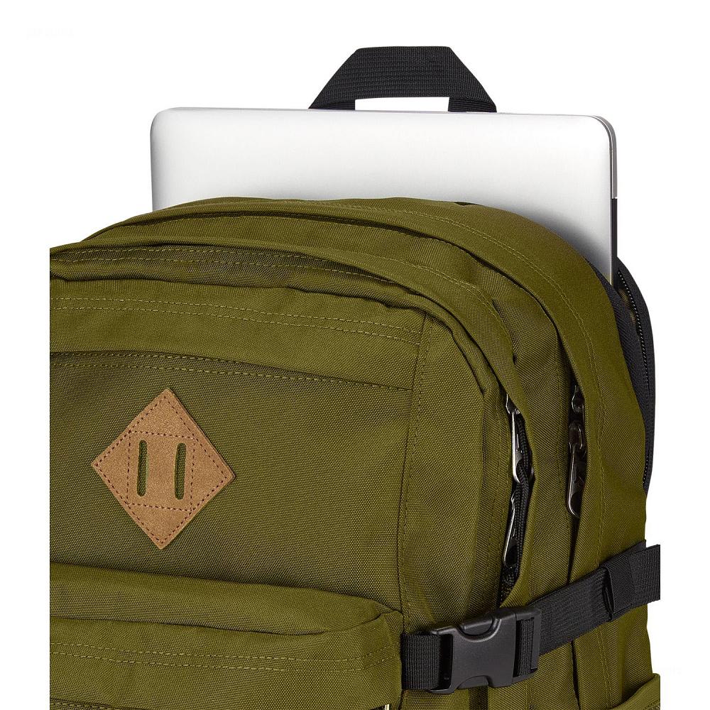 JanSport Main Campus Okul Çantası Zeytin Yeşili | TR_JS577