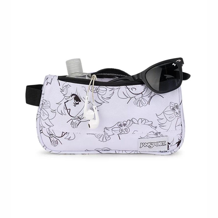 JanSport Medium Accessory Pouch Kalem Kutusu Beyaz | TR_JS198