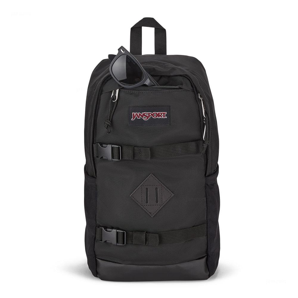 JanSport Off Campus Askılı Okul Çantası Siyah | TR_JS070