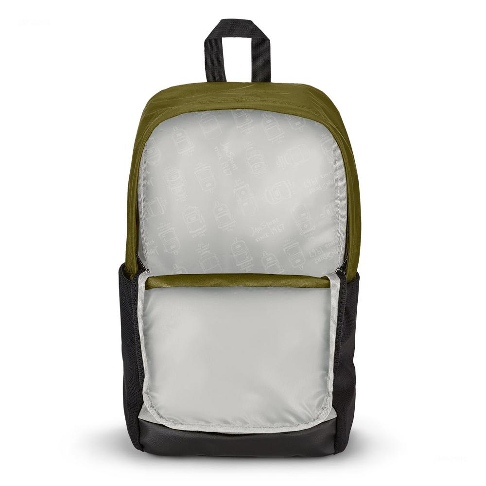 JanSport Off Campus Askılı Okul Çantası Zeytin Yeşili | TR_JS511