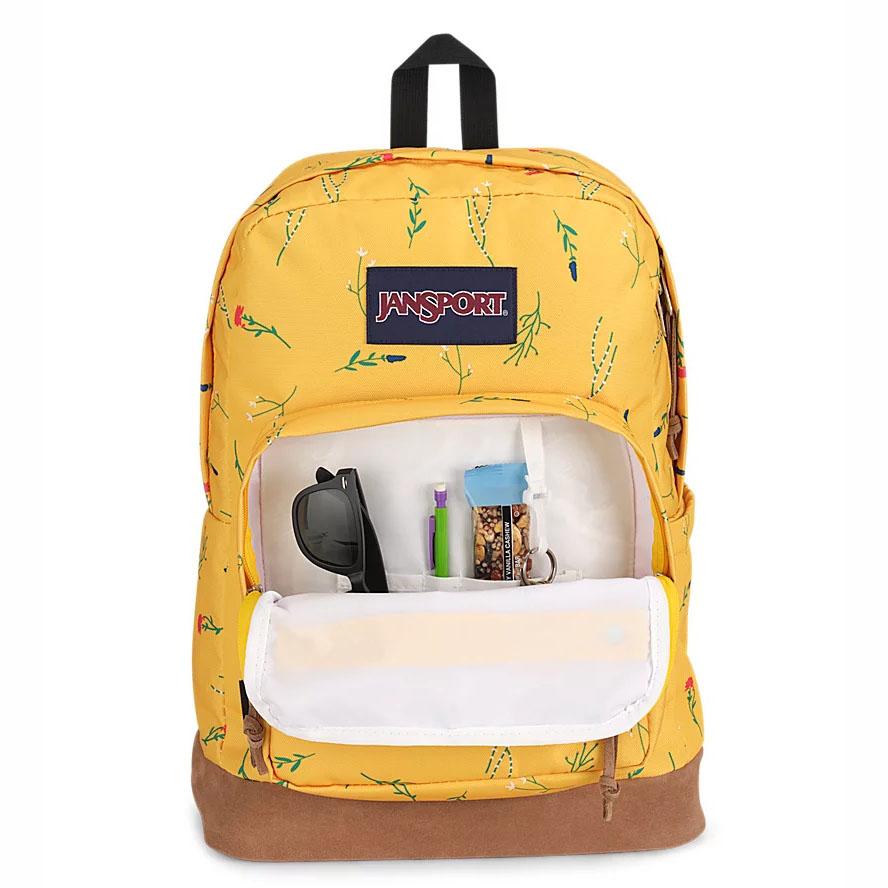JanSport Right Pack Laptop Sırt Çantası Sarı | TR_JS03B
