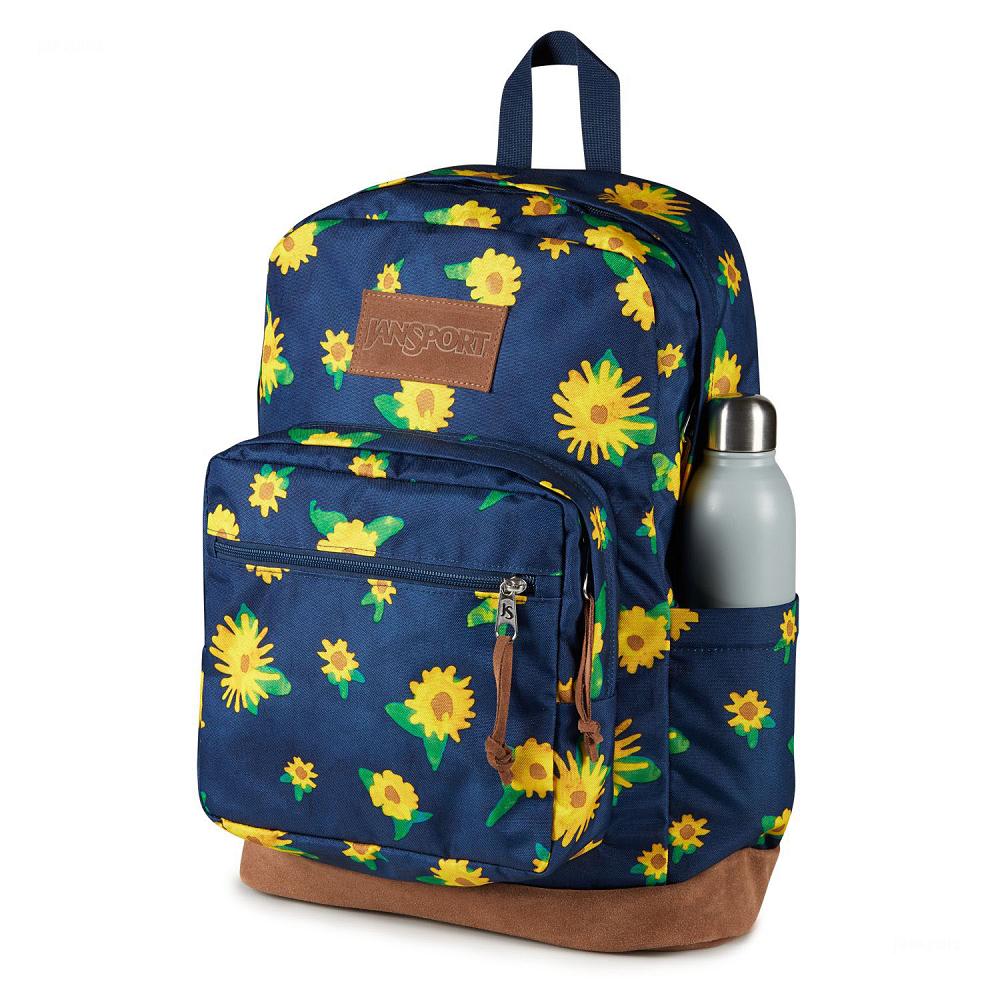 JanSport Right Pack Laptop Sırt Çantası Lacivert Sarı | TR_JS046