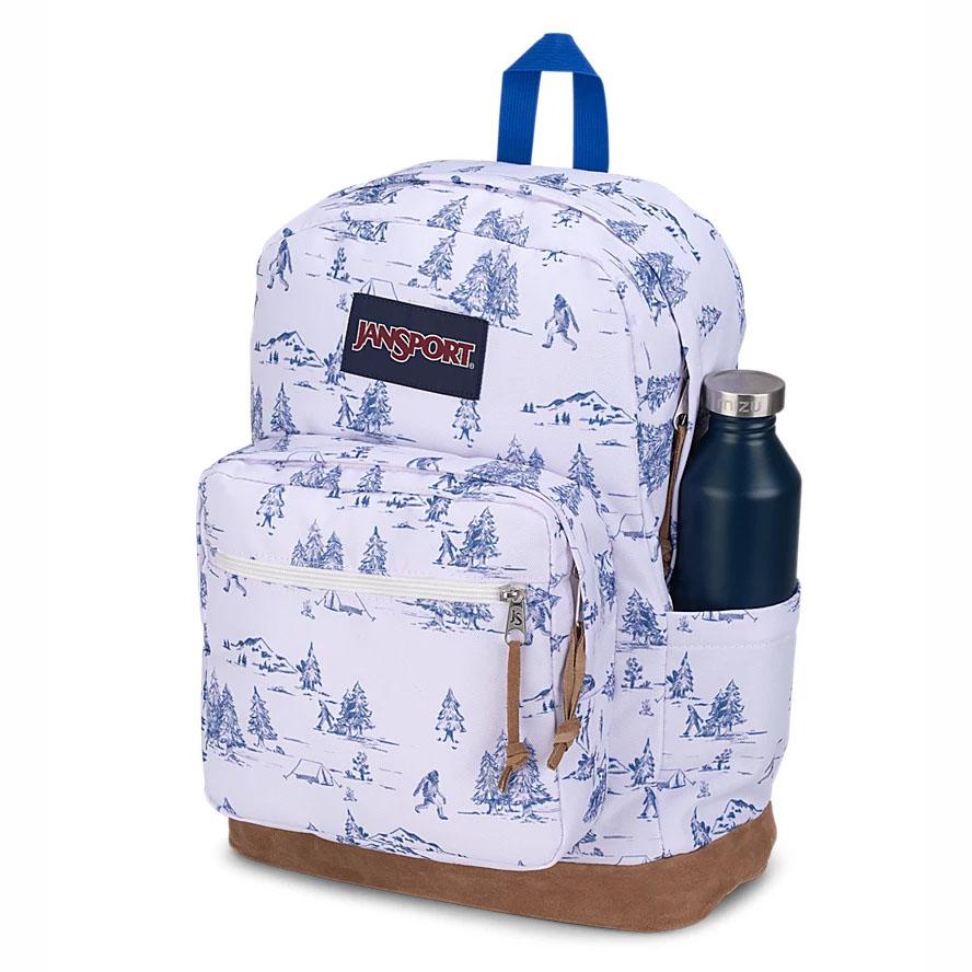 JanSport Right Pack Laptop Sırt Çantası Beyaz Mavi | TR_JS238B