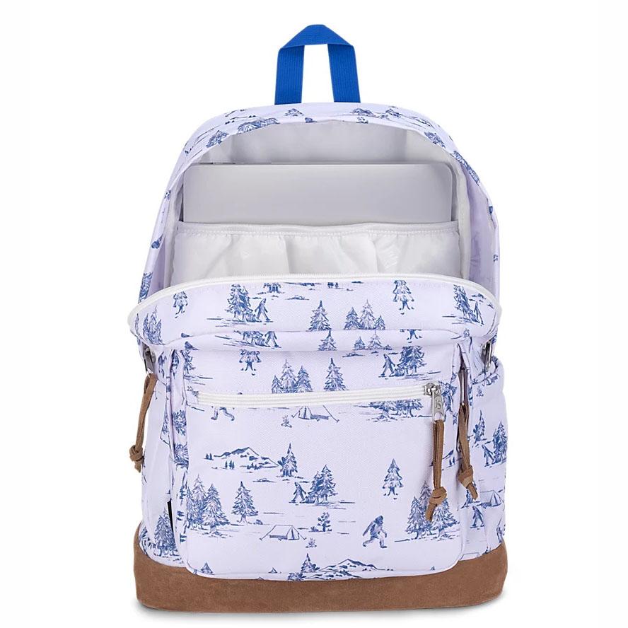 JanSport Right Pack Laptop Sırt Çantası Beyaz Mavi | TR_JS238B