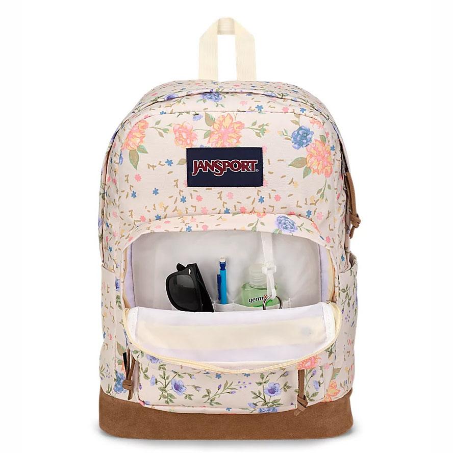 JanSport Right Pack Laptop Sırt Çantası Bej Rengi | TR_JS253