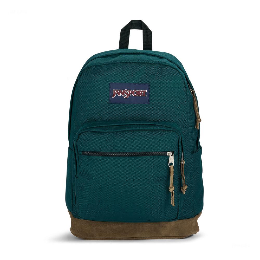 JanSport Right Pack Laptop Sırt Çantası Koyu Yeşil | TR_JS373