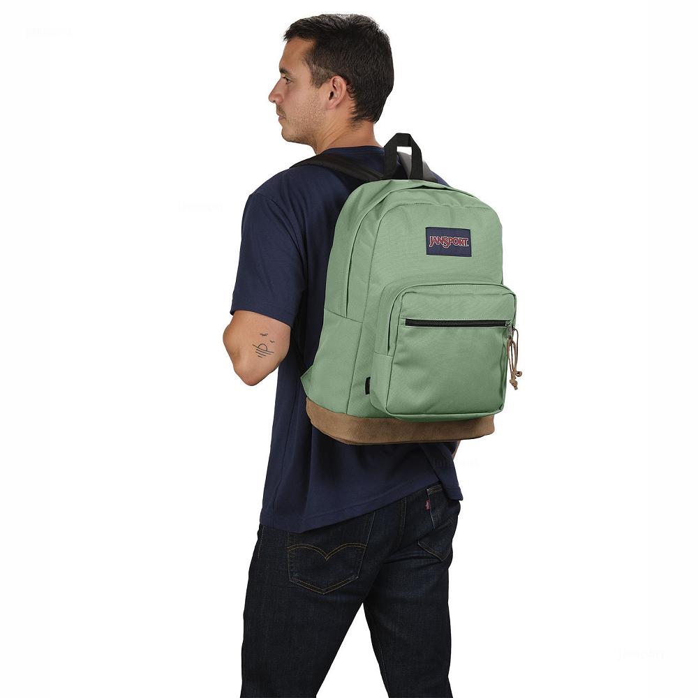JanSport Right Pack Laptop Sırt Çantası Yeşil | TR_JS478
