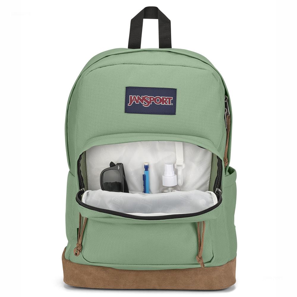 JanSport Right Pack Laptop Sırt Çantası Yeşil | TR_JS478
