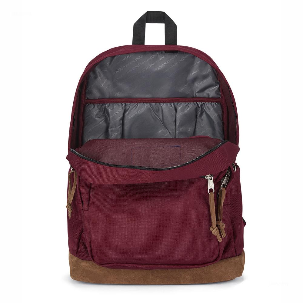 JanSport Right Pack Laptop Sırt Çantası Bordo | TR_JS535