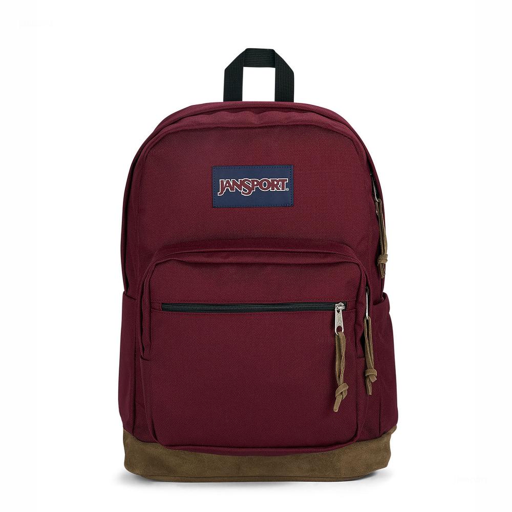 JanSport Right Pack Laptop Sırt Çantası Bordo | TR_JS535
