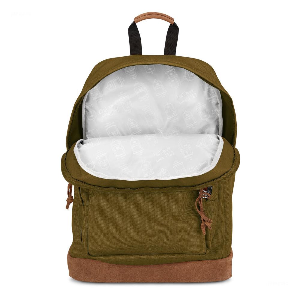 JanSport Right Pack Premium Okul Çantası Zeytin Yeşili | TR_JS250