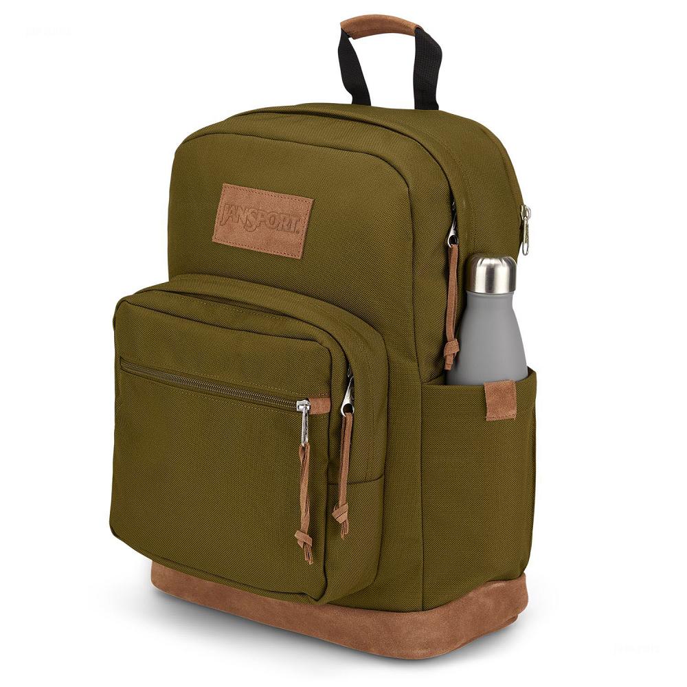 JanSport Right Pack Premium Okul Çantası Zeytin Yeşili | TR_JS250