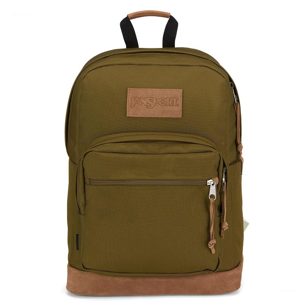 JanSport Right Pack Premium Okul Çantası Zeytin Yeşili | TR_JS250