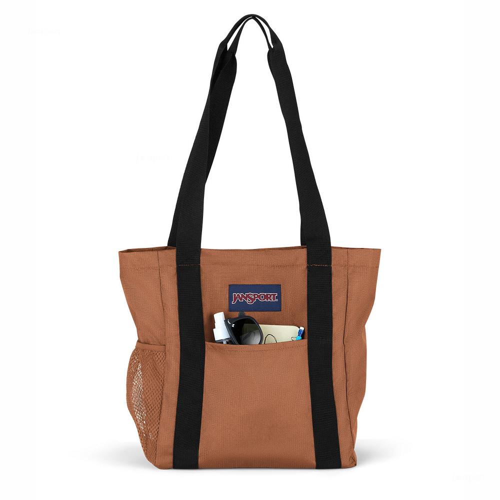 JanSport SHOPPER TOTE X BAG Bez Çanta Kahverengi | TR_JS364