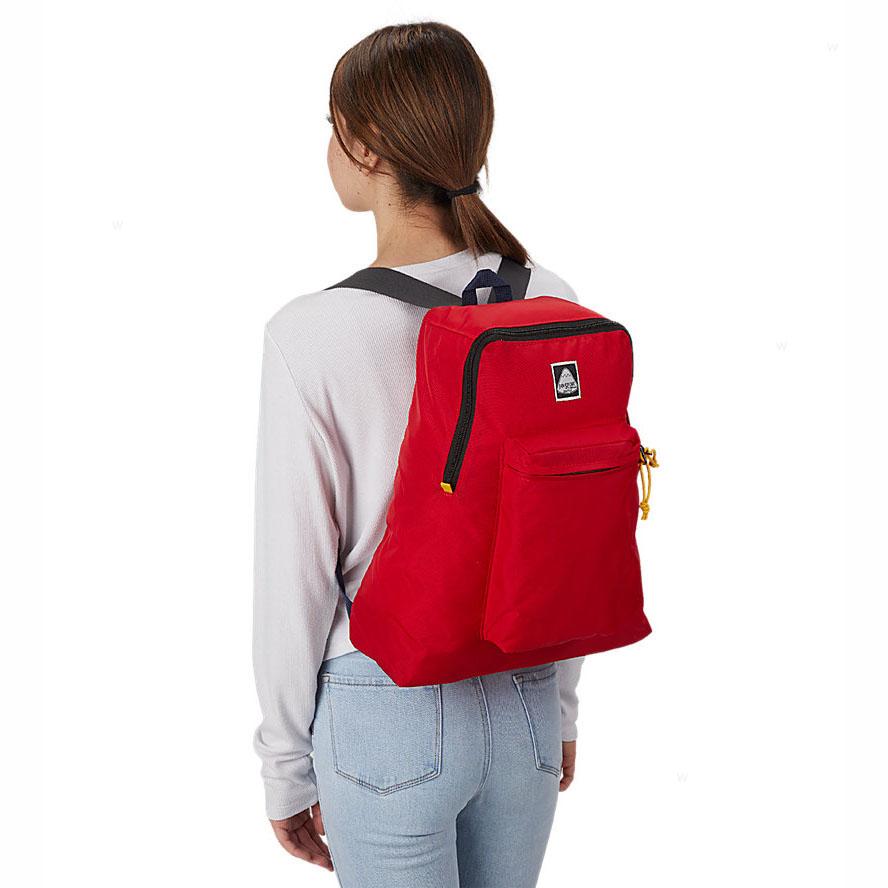 JanSport SKI N HIKE Okul Çantası Kırmızı | TR_JS493