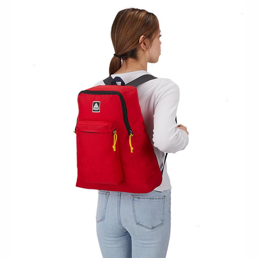 JanSport SKI N HIKE Okul Çantası Kırmızı | TR_JS493