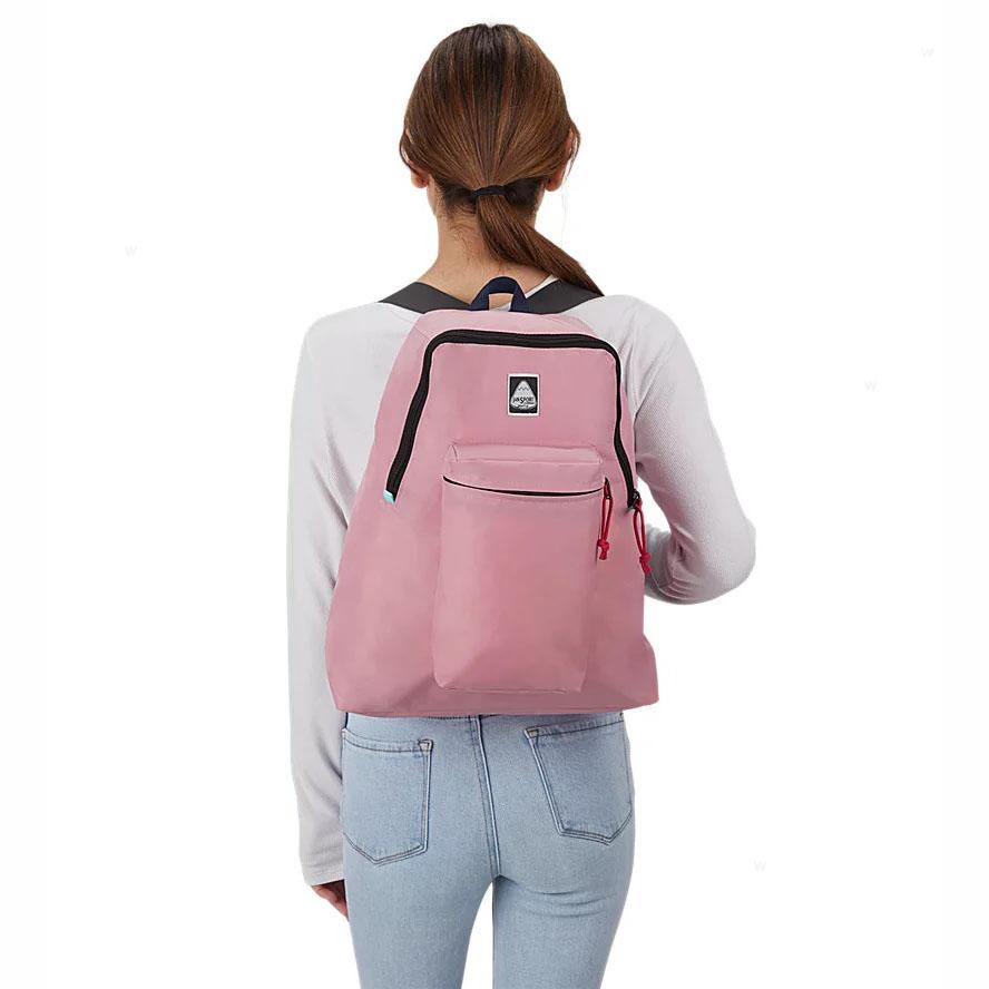 JanSport SKI N HIKE Okul Çantası Pembe | TR_JS330