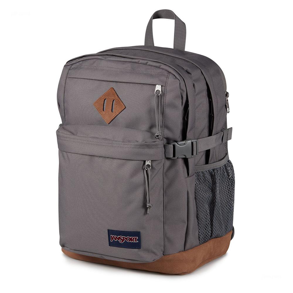 JanSport SUEDE CAMPUS Laptop Sırt Çantası Koyu Gri | TR_JS18B