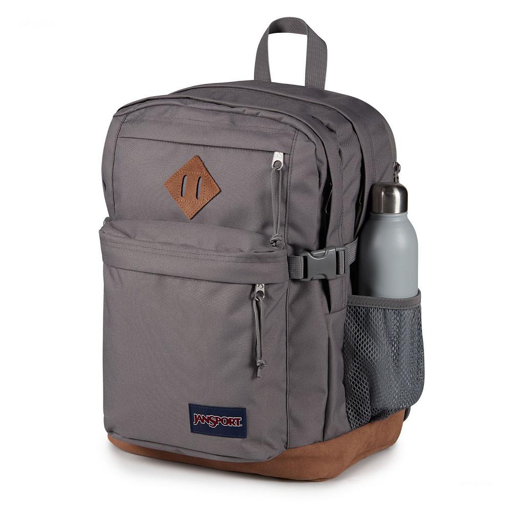 JanSport SUEDE CAMPUS Laptop Sırt Çantası Koyu Gri | TR_JS18B