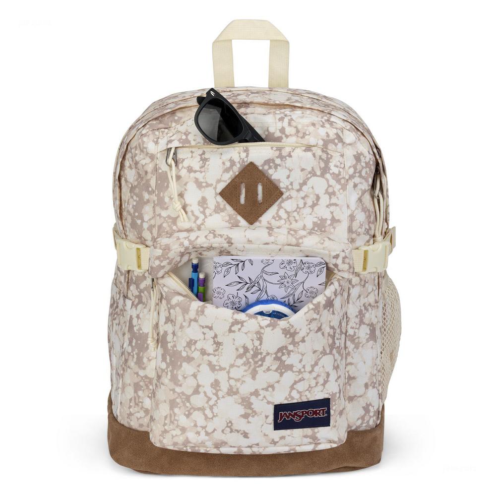 JanSport SUEDE CAMPUS Laptop Sırt Çantası Bej Rengi | TR_JS229